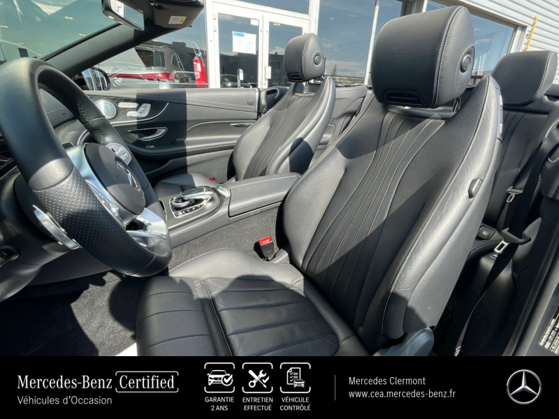 Photo 6 de l’annonce de MERCEDES-BENZ Classe E Cabriolet d’occasion à vendre à Aubière