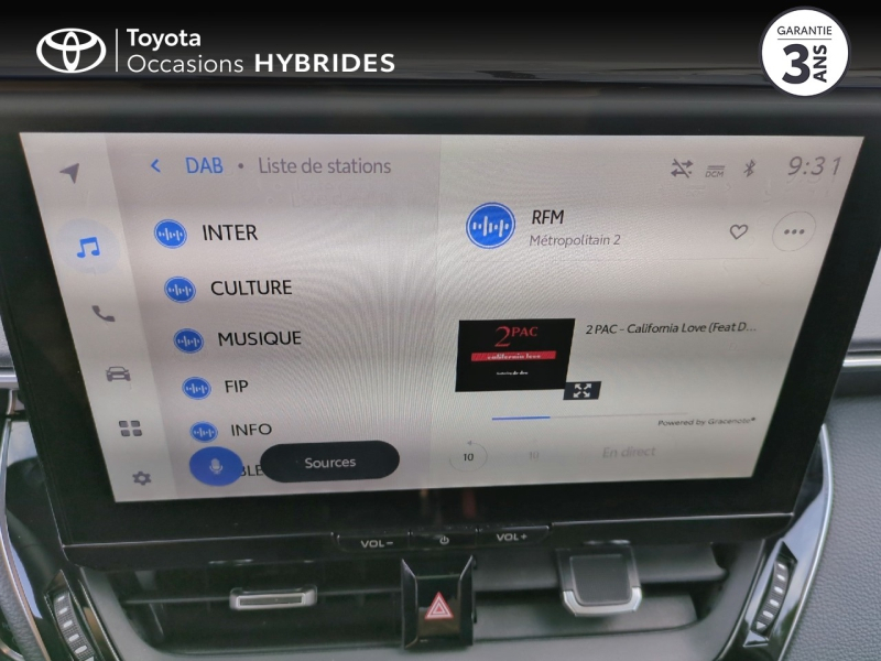 Photo 15 de l’annonce de TOYOTA Corolla d’occasion à vendre à CAVAILLON