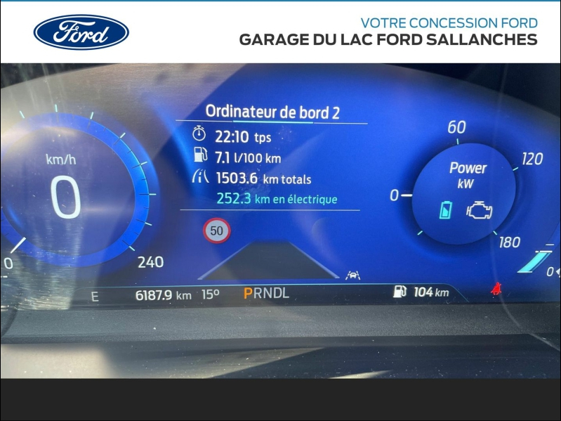 Photo 9 de l’annonce de FORD Kuga d’occasion à vendre à SALLANCHES