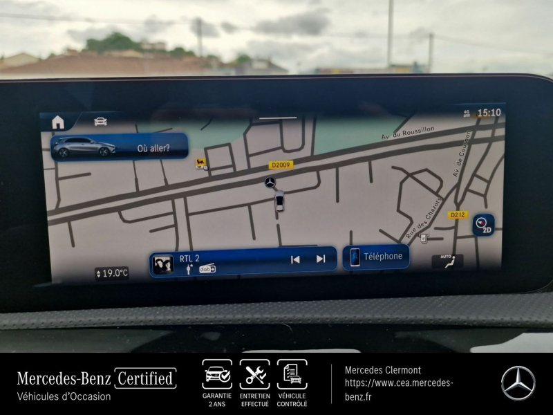 Photo 11 de l’annonce de MERCEDES-BENZ Classe A d’occasion à vendre à AUBIÈRE