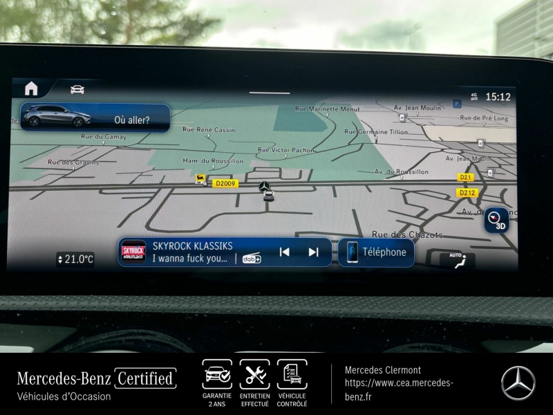 Photo 11 de l’annonce de MERCEDES-BENZ Classe A d’occasion à vendre à AUBIÈRE