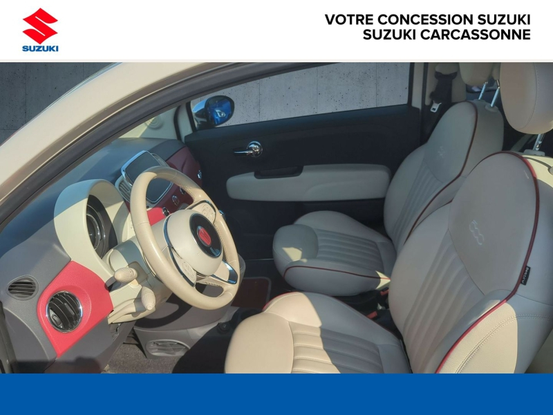 Photo 12 de l’annonce de FIAT 500 d’occasion à vendre à CARCASSONNE