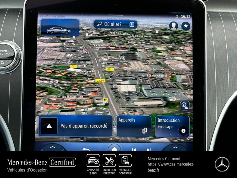 Photo 11 de l’annonce de MERCEDES-BENZ Classe C d’occasion à vendre à AUBIÈRE
