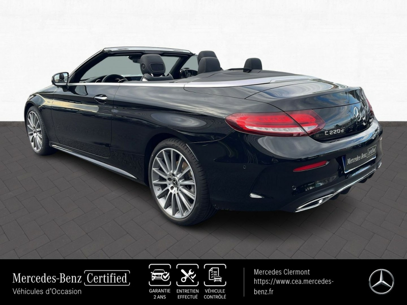 Photo 6 de l’annonce de MERCEDES-BENZ Classe C Cabriolet d’occasion à vendre à AUBIÈRE