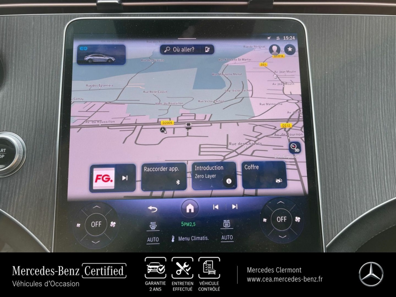 Photo 10 de l’annonce de MERCEDES-BENZ EQE d’occasion à vendre à AUBIÈRE