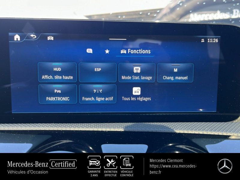 Photo 18 de l’annonce de MERCEDES-BENZ CLA d’occasion à vendre à AUBIÈRE