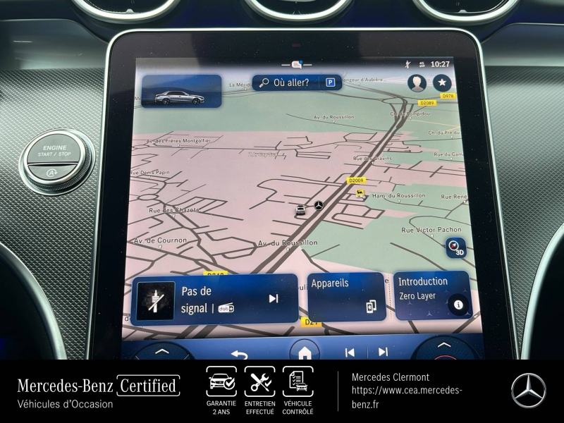 Photo 11 de l’annonce de MERCEDES-BENZ Classe C d’occasion à vendre à AUBIÈRE