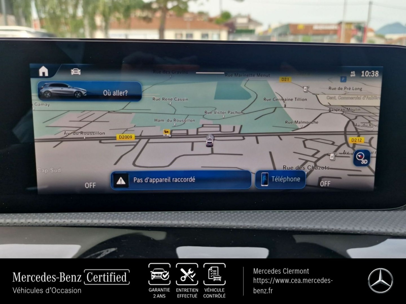 Photo 11 de l’annonce de MERCEDES-BENZ Classe A d’occasion à vendre à AUBIÈRE